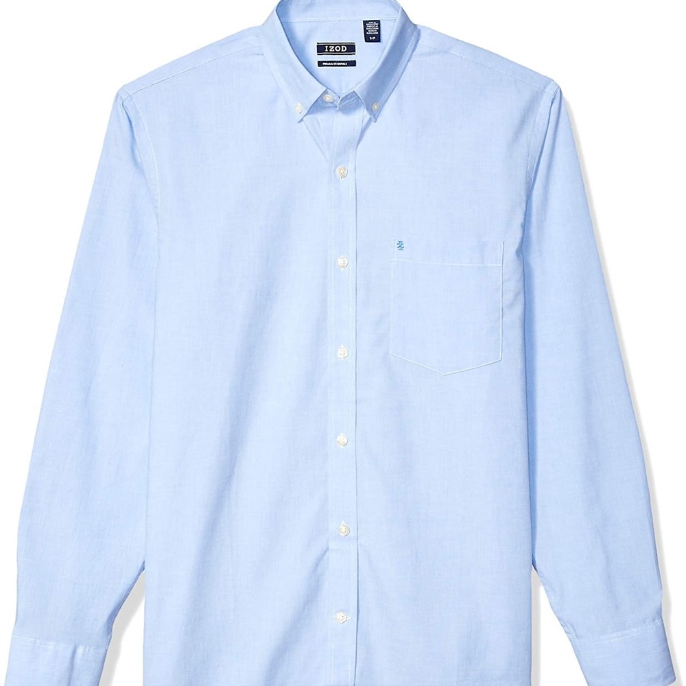 IZOD Men's Button Down Long Sleeve